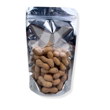  ΣΑΚΟΥΛΑΚΙ DOYPACK ZIPLOCK ΔΙΑΦΑΝΟ-ΜΕΤΑΛΙΖΕ 16x8x27cm 