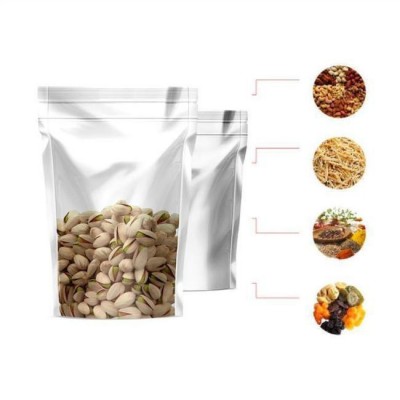  ΣΑΚΟΥΛΑΚΙ DOYPACK ZIPLOCK ΔΙΑΦΑΝΟ-ΜΕΤΑΛΙΖΕ 16x8x27cm 