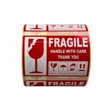 ΑΥΤΟΚΟΛΗΤΗ ΕΤΙΚΕΤΑ FRAGILE 10X7 (500TMX)