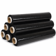 STRETCH FILM ΜΑΥΡΟ 1.6kg (300gr core) 50cm  23mic  ΚΙΒΩΤΙΟ 6τμχ